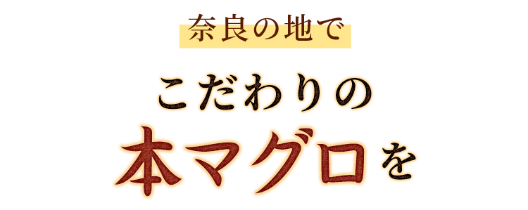 こだわりの本マグロを